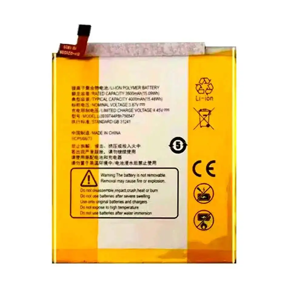 Li3941t44p8h826453 (كابل) لبطارية Zte Blade 40 Axon M 5.5 7 9 10 20 30 Pro 5G 2017 Ultra 2023 2019 2020 2022 #4