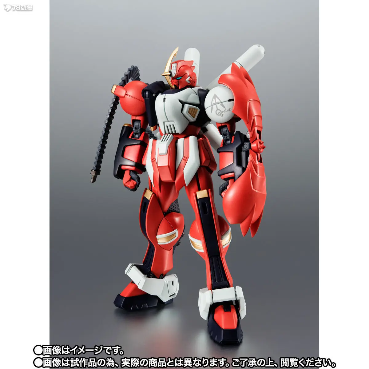Bandai Original ROBOT Soul Limited Edition Ship Anchor Anime Mobile Doll Assembly Handmade Model Toy Boy Model Gift