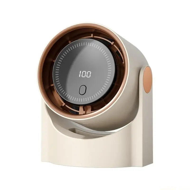 

D0AB Energy Efficient Leafless Fan USB Rechargeable Wall Mounted Air Conditioner Mini Circulating Cooling Fan for Desktop