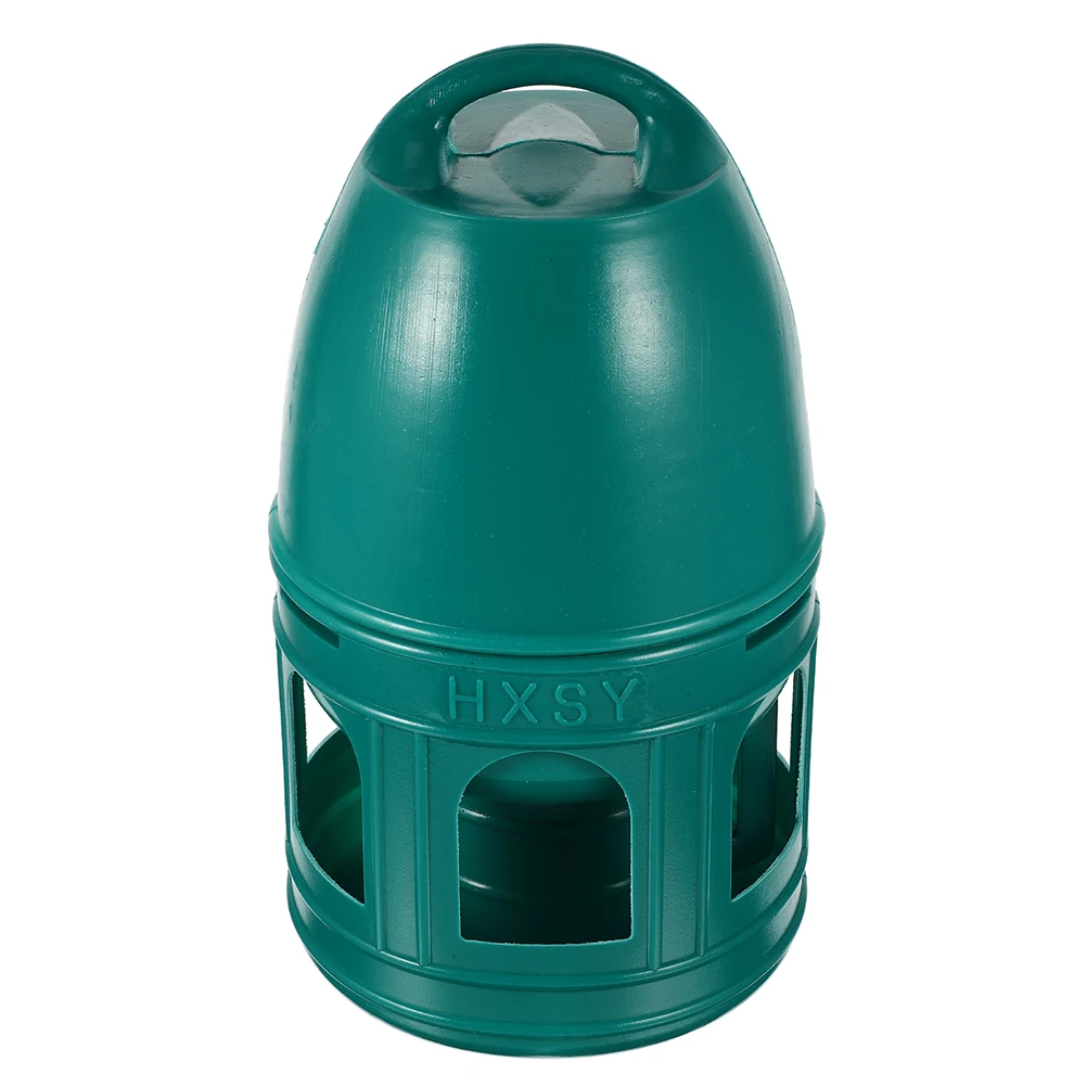 

Large Capacity Green Bird Waterer Bird Waterer Removable Easy Durable Plastic Pigeon Feeder for Home Shop