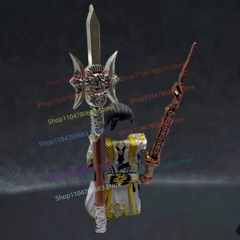 MOC Bouwstenen Mini Model Anime Game Shi Hao Armor Accessoires Trendy Speelgoed Beeldje Collectible Toy Gift