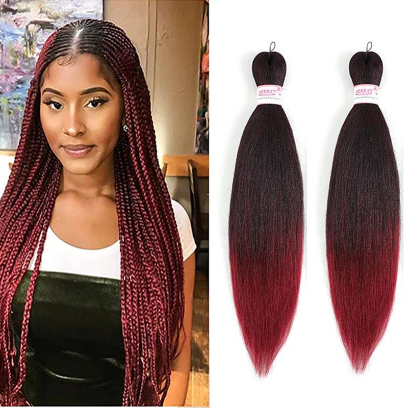

H&STAR Synthetic 20Inch Ombre Braiding Hair Extensions Braids Braiding Hair Extensions Braid Hair Crochet Twist Braids