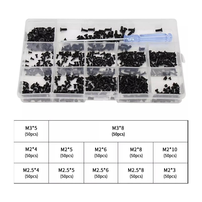 

Laptop Screws Kit Repair Computer Electronic Screws For DELL Lenovo ASUS HP ACER Huawei Samsung Toshiba MSI Sony Laptops