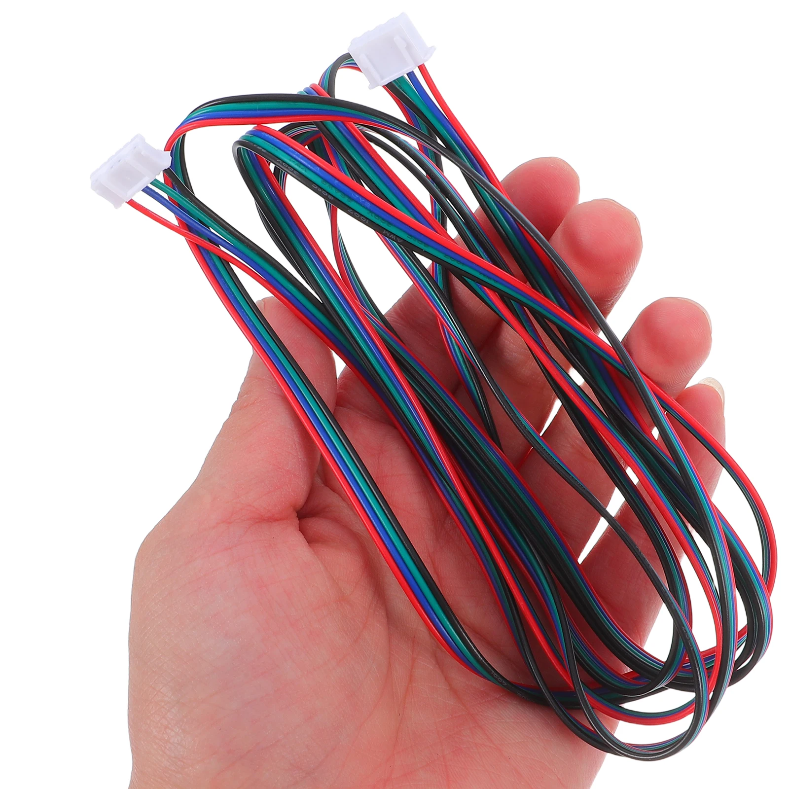 6pcs 3D Printer Stepper Cable 2M To 6Pin Extended Motor Wiring Harness For 3D Printer Parts Motor Connection Terminals