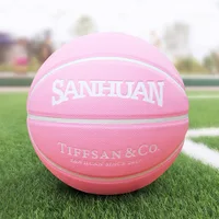 Tamaño 7 baloncesto novio caja de regalo de cumpleaños No.7 PU baloncesto adolescentes pelota de adiestramiento al aire libre accesorios deportivos de equipo