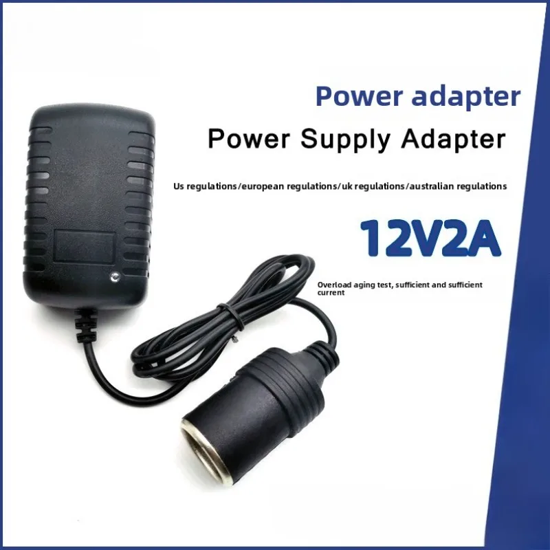 

Автомобильный прикуриватель, адаптер 220 В до 12 В, 2 А, преобразователь постоянного тока, зарядное устройство, трансформатор, розетка прикуривателя с подсветкой, электронный разъем