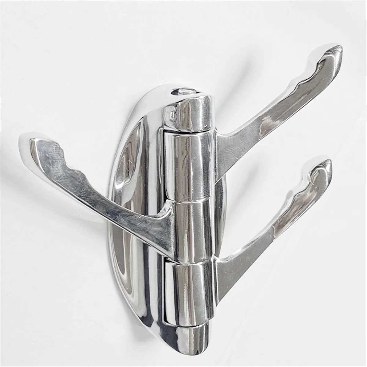 ร้อนพับตะขอผ้าเช็ดตัวหมุน,โลหะยืดหยุ่น Coat Hook,ผ้าเช็ดตัวผู้ถือ,Heavy Duty Robe แขวนเสื้อผ้าสําหรับห้องน้ํา