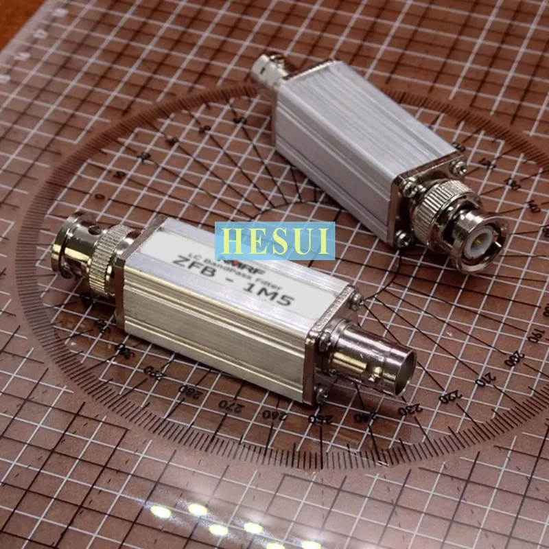 BPF Filter RF 1.5MHz Module low frequency bandpass filter, light size, BNC interface, 3dB bandwidth 400kHz Module Board