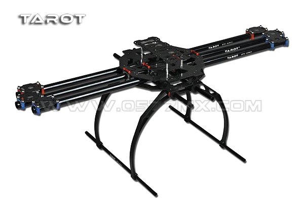 Tarot FY680 6-axis Foldable Hexacopter Folding Frame Kit Set TL68B02 - Aluminum Tube Version