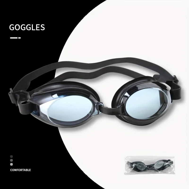 성인 세련된 수영 고글-편안한 실리콘 핏, 조절 가능한 스트랩, 수영 선수를 위한 완벽한 선물 | 안전한 스트랩 디자인, 수영 장비