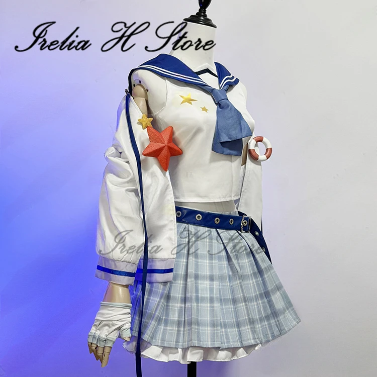 Irelia H Store Customized Saratoga from Azur Lane Cosplay Saratoga Cosplay costumes summer sexy uniform shirt skirt