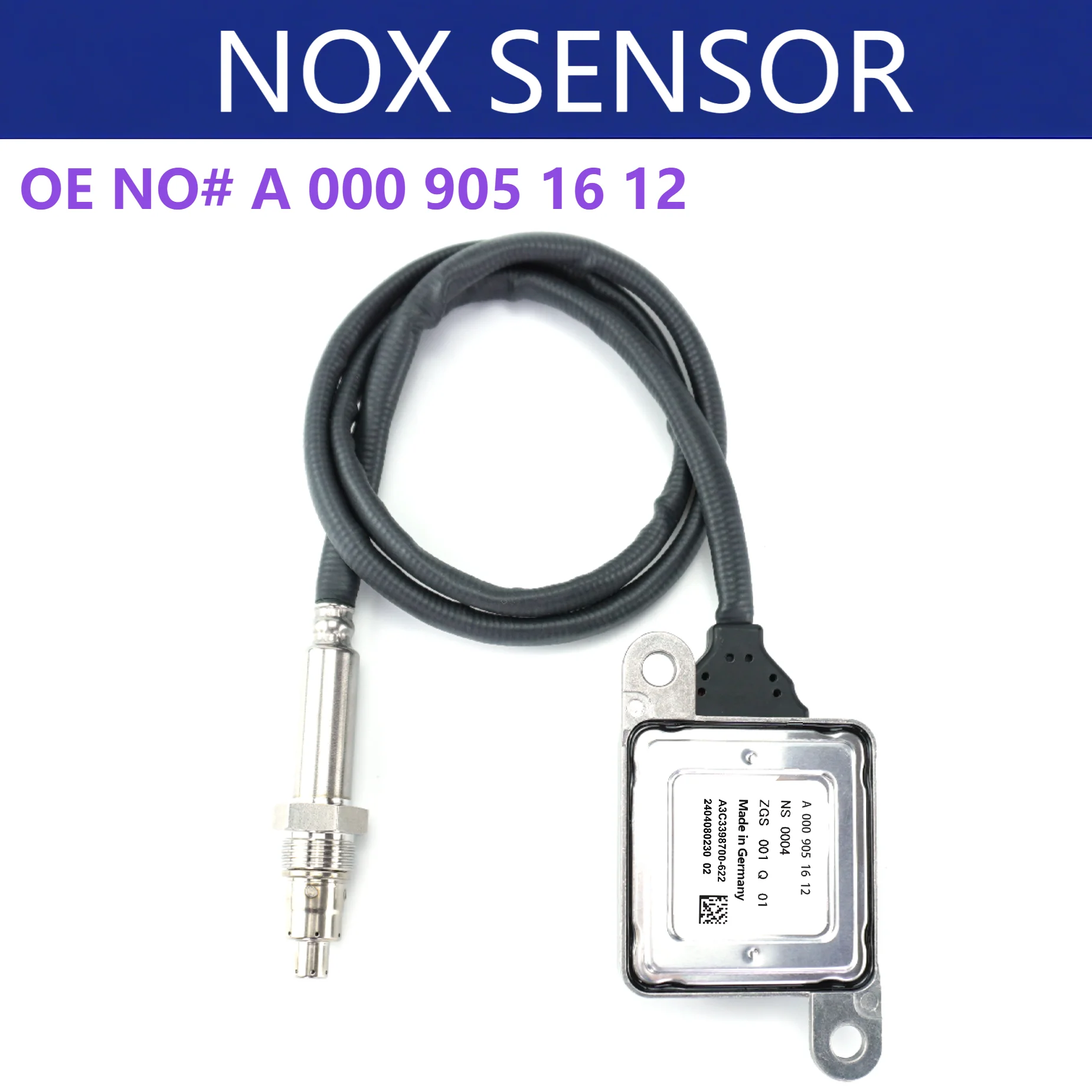 

New A0009051612 0009051612 A2C00067800-629 Nitrogen Oxygen Sensor NOX Sensor For Mercedes-Benz W164 W166 W205 W212 W221 W222