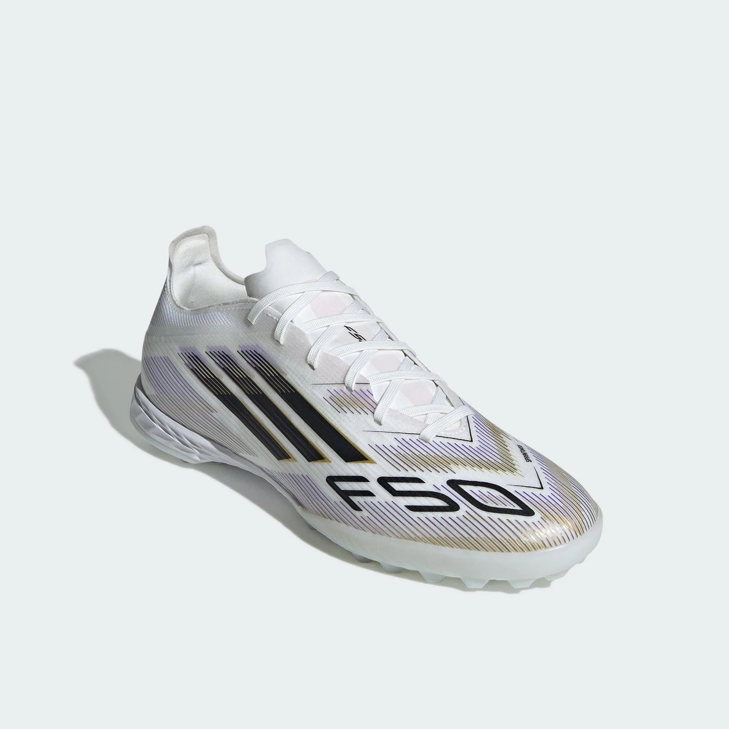 Adidas genuine F50 PRO Men's Low-Top Lightweight Wear-Resistant Soccer Shoes JH7662 view 2