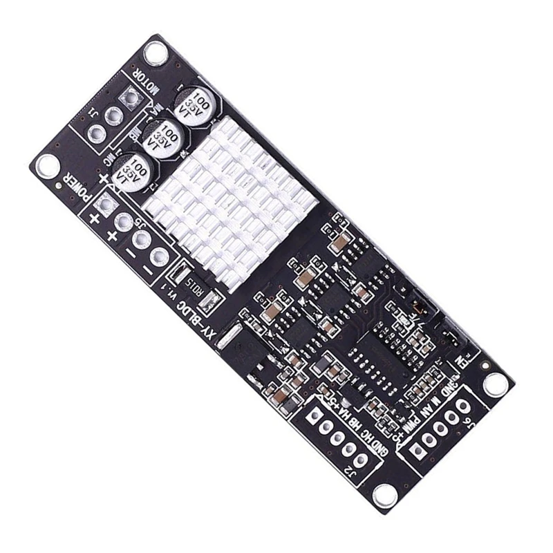 DC 12V-30V 200W Three-Phase BLDC Motor Controller Hall Sensor 10Khz PWM Driver Forward Reverse