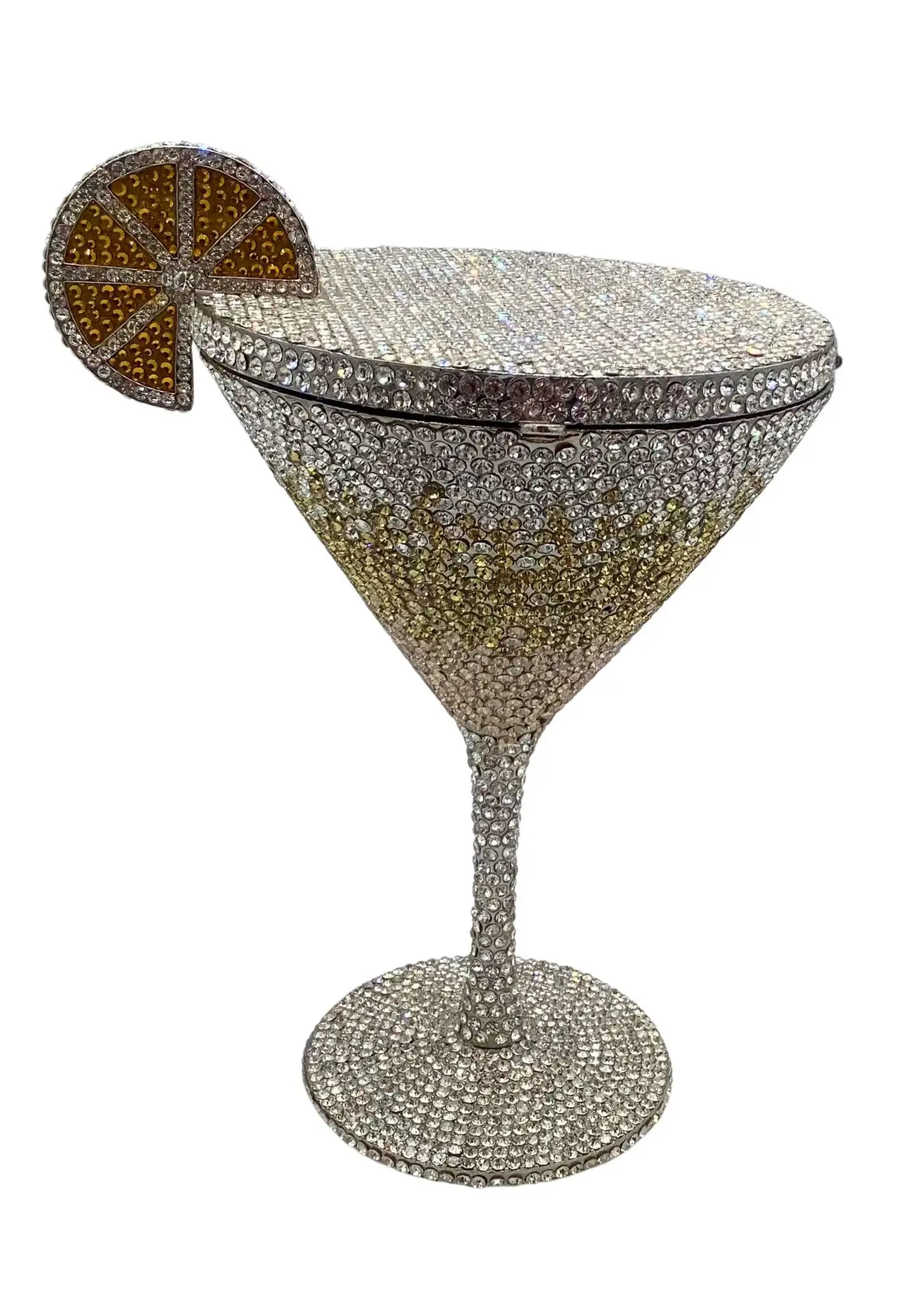 Jewels Martini Handtasche Diamant-Abendtaschen Kristall-Braut-Handtasche Dinner-Clutches Schmucktaschen Strass-Party-Clutch-Taschen – Detail 12