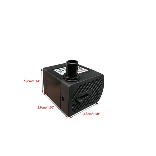 Imagen 2 del producto Bomba de agua Ultra silenciosa 180L/H miniatura 3W AC 220V impermeable sin escobillas filtro de agua en miniatura bomba de fuente enchufe europeo