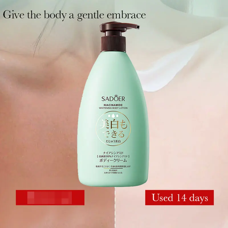 

Niacinamide Whitening Body Lotion Hydrating Moisturising Autumn/Winter Skin Care Anti-Drying Body Lotion for Women Men Wholesale