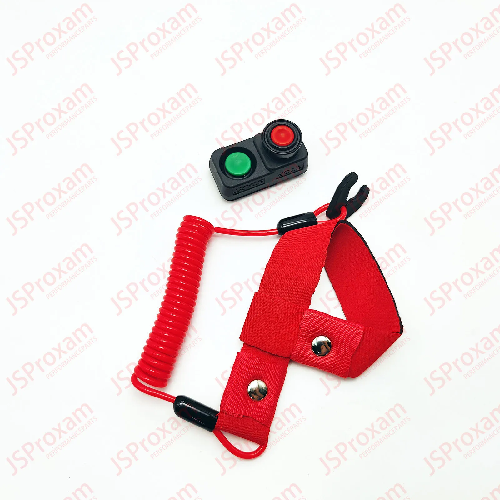 48069-0001 48069-0002 ersetzt Passungen für Kawasaki 48068-0001 48069-0001 Sicherheits-Tether Lanyard Kill Stop Switch Upgrade 82-95