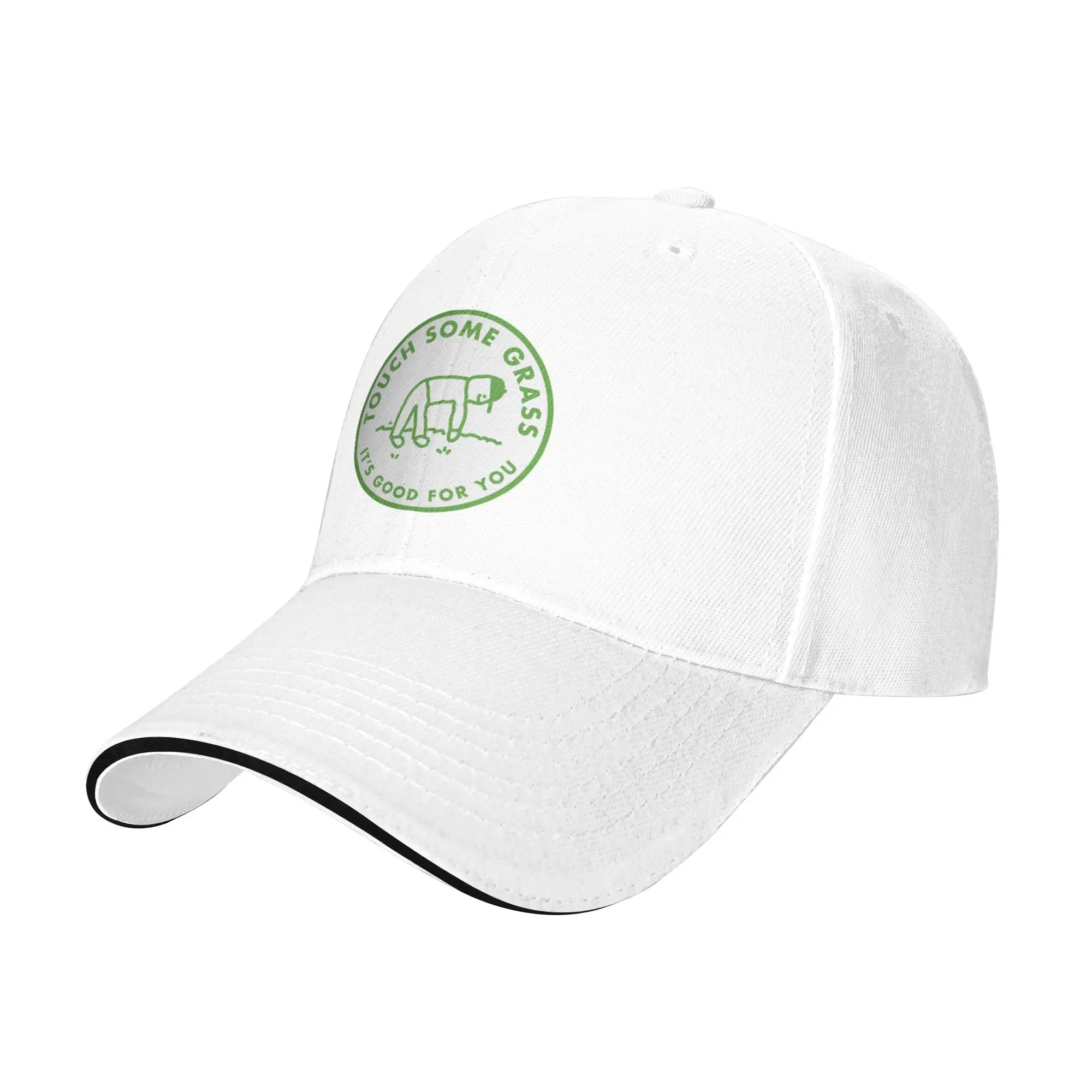 TOUCH SOME GRASS  - Sticker Gift For Children Men Women A Baseball Cap Hat