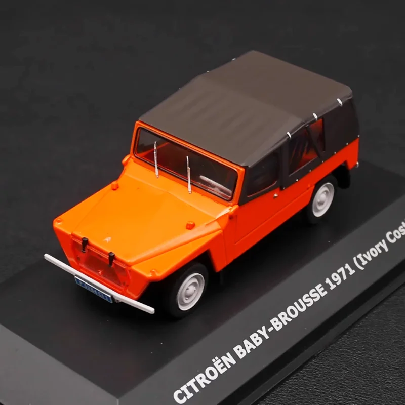 Modèle de voiture classique en alliage moulé sous pression, échelle 1:43, citroën Baby-Brousse, jouet de Simulation, Collection, cadeau, ornement statique, 1971