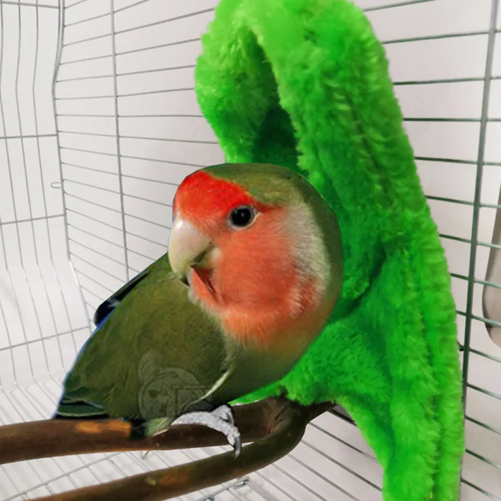 

Creative Bird Sleeping Pad Warm Parrot Tent Size L Random Color Comfortable Winter Sleeping Blanket Parrot Bed