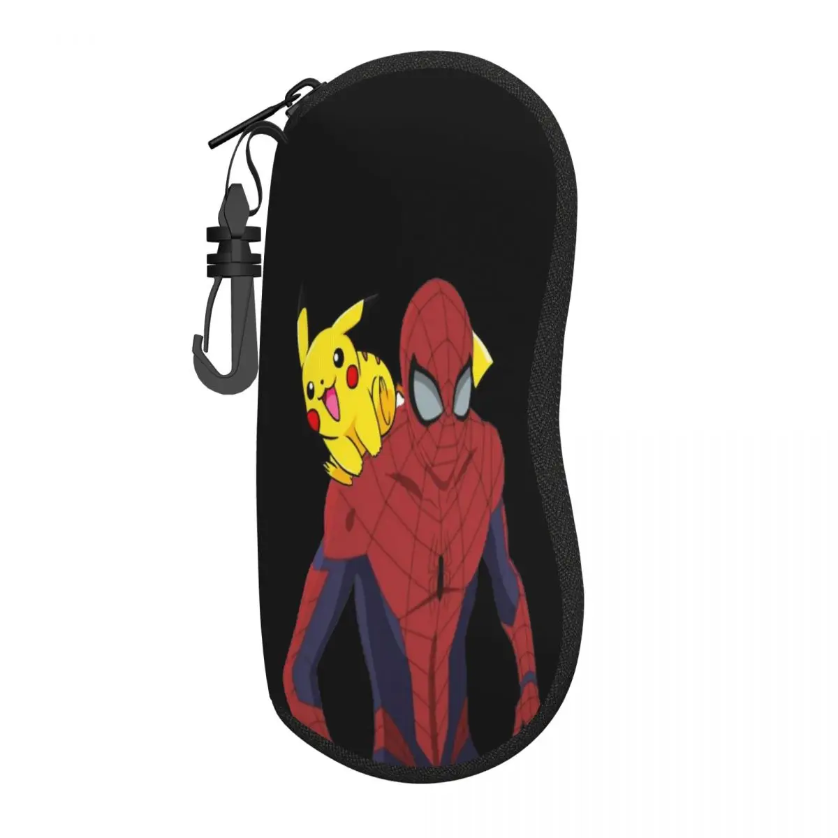 

Custom Bikachus Spider-man Shell Eyeglasses Protector Cases Cool Sunglass Case Glasses Bag