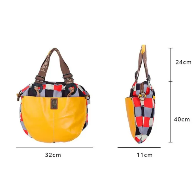 Borsa a tracolla in pelle da donna Jamhoo per donna borsa da viaggio da donna in pelle di alta qualità borsa da viaggio di grande capacità Bolas