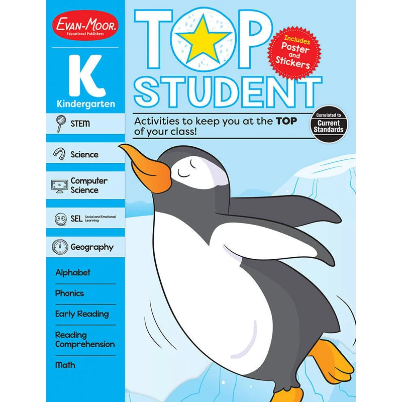 Top Student Grade K EvanMoor EvanMoor 9781629389745 Book