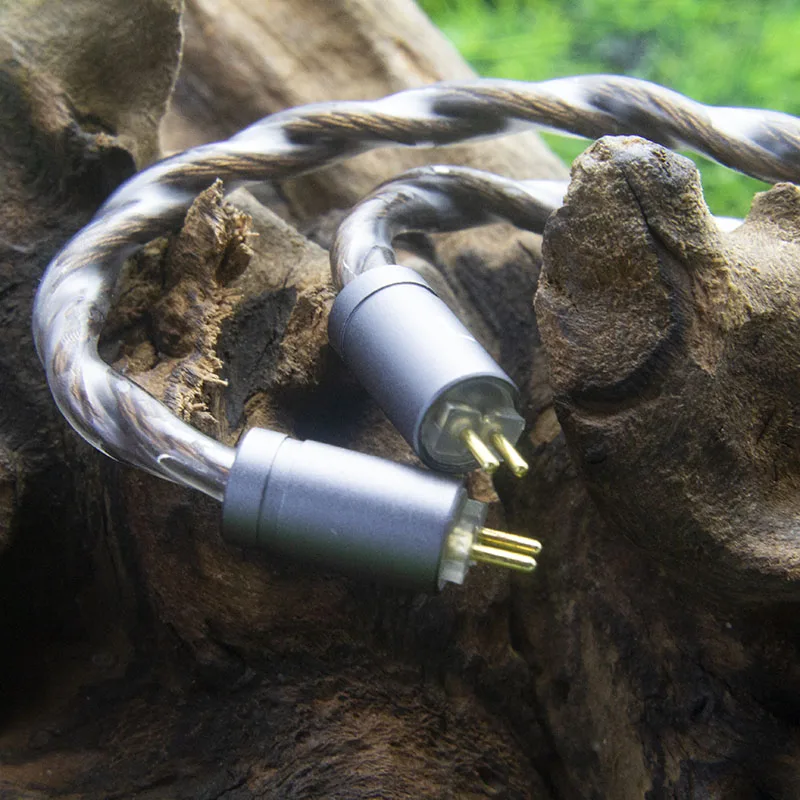Headphone Upgrade Cable 6N Balanced Monocrystalline Copper HIFI Detachable Handmade Audiophile Audio Connector Sport CKLVX