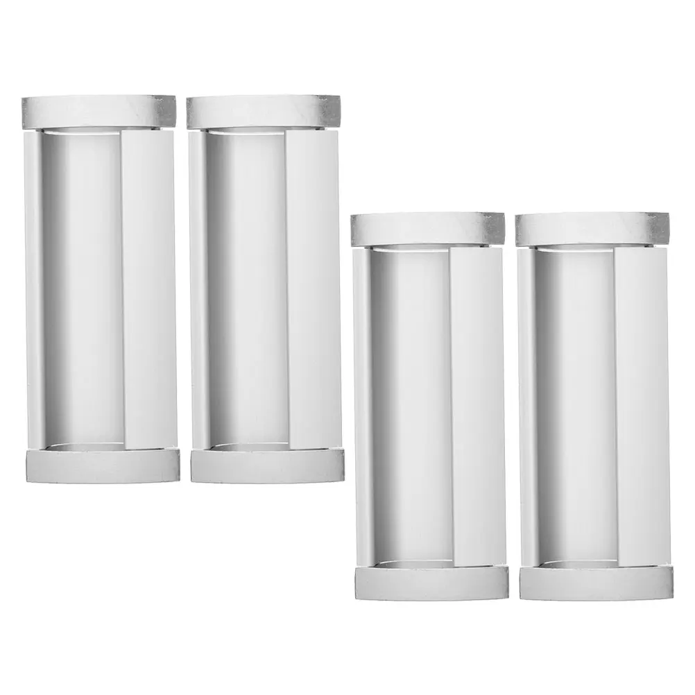 

4 pcs Hidden Closet Handle Durable Stainless Steel Pocket Cabinet Hardware Flush Mount Door Wardrobe Furniture Hardware Seamless