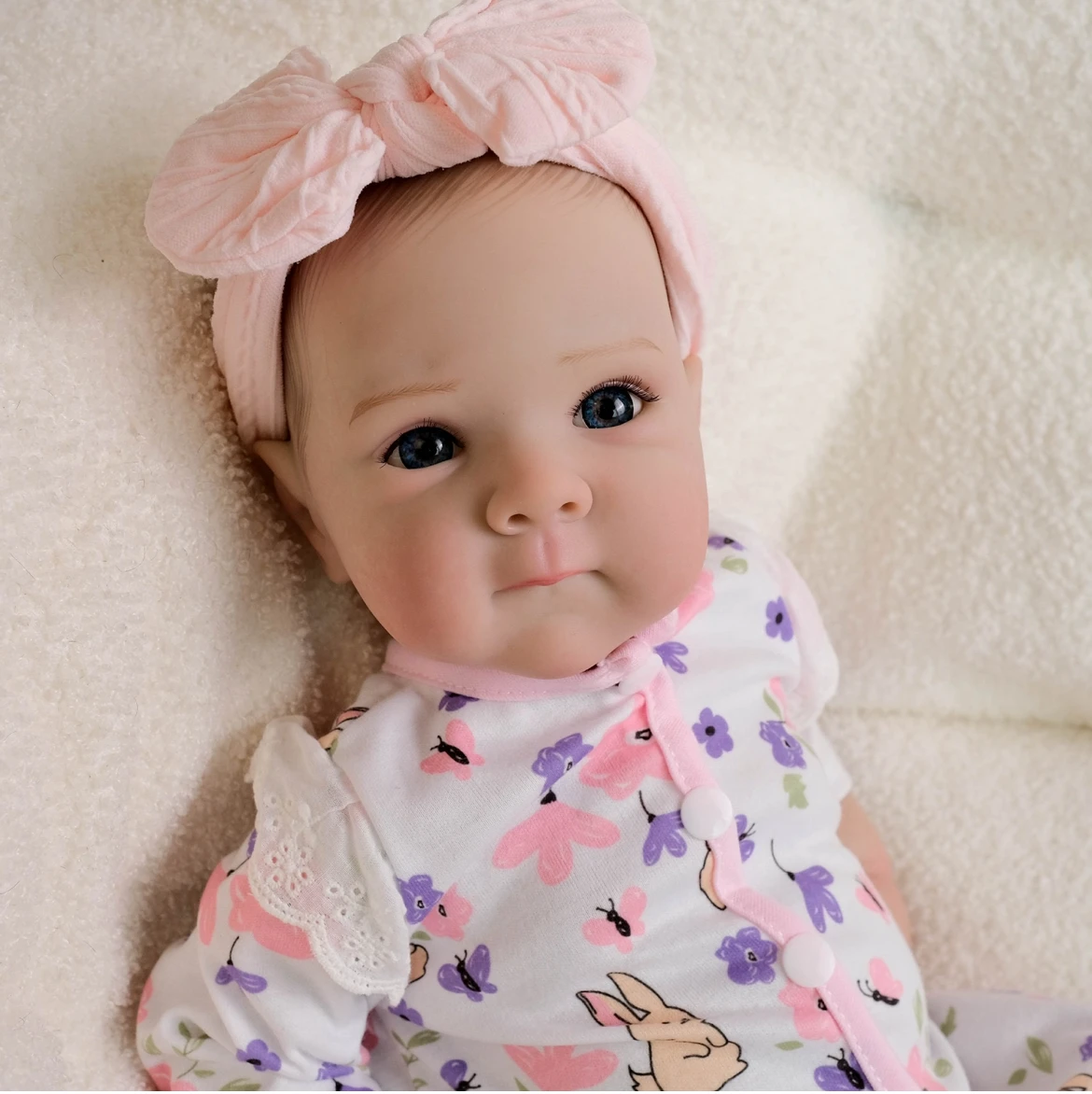 18 inch Bettie levensechte herboren babypop – handgemaakte realistische pasgeboren met 3D-huid en zichtbare aderen verjaardagscadeau voor kinderen