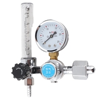 Argon CO2 Mig Tig Flow Meter Regulator Pressure Gauge Welder Parts Argon CO2 Flow Meter Regulator Welding Regulator Replacement