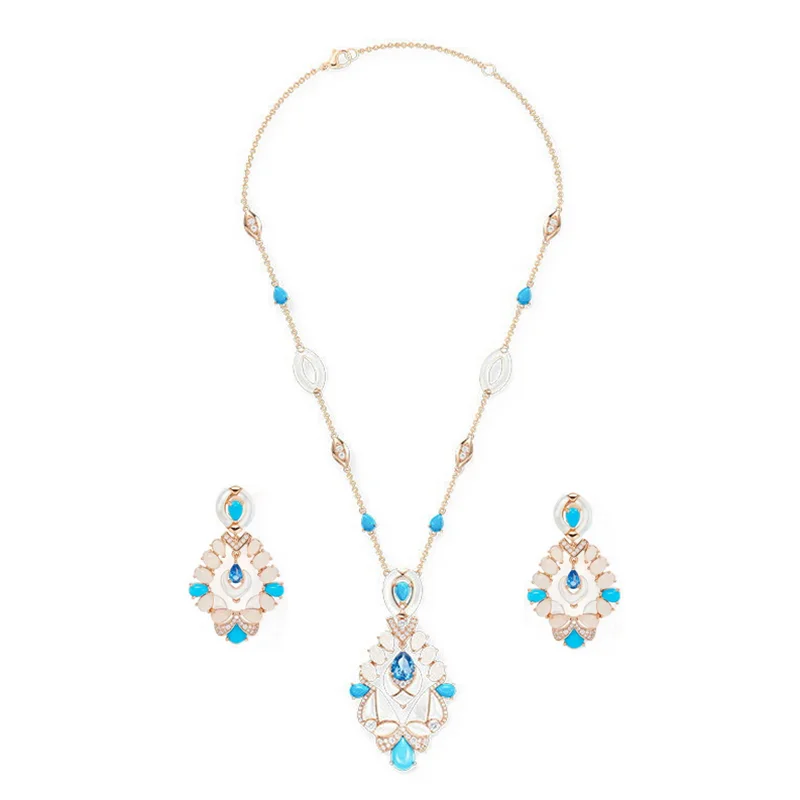 designer-collection-style-earrings-necklace-women-lady-inlay-cubic-zircon-opal-turquoise-mother-of-pearl-party-jewelry-sets