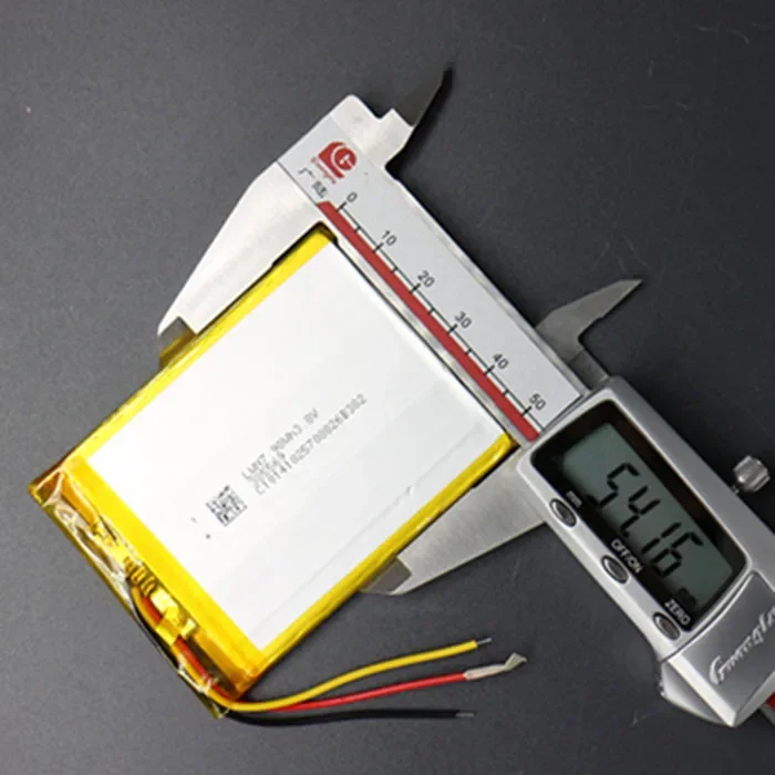 태블릿 PC용 정품 폴리머 리튬 배터리, 3.7V 3 라인, 2000mAh 385570405570