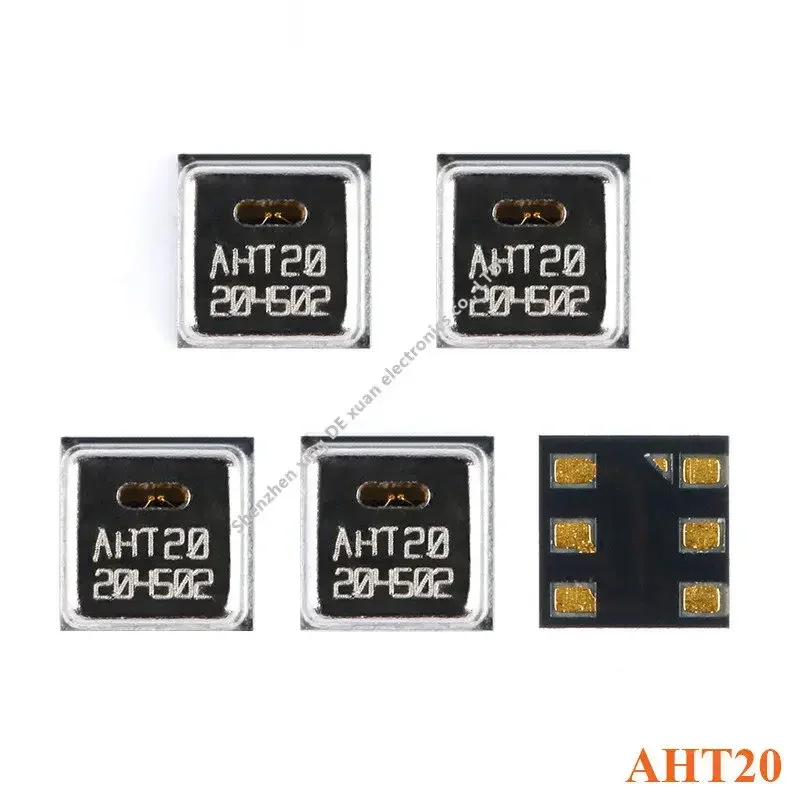 5PCS AHT20 Integrated Temperature and Humidity Sensor Module High Precision Digital I2C Signal Anti-interference for Arduino
