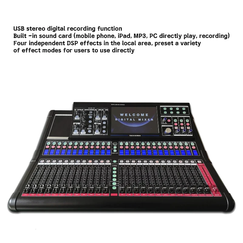 M24 Digitale Mixer Console Professioneel Audio Geluid Professionele Geluidsmixer Sound Craft Mixer