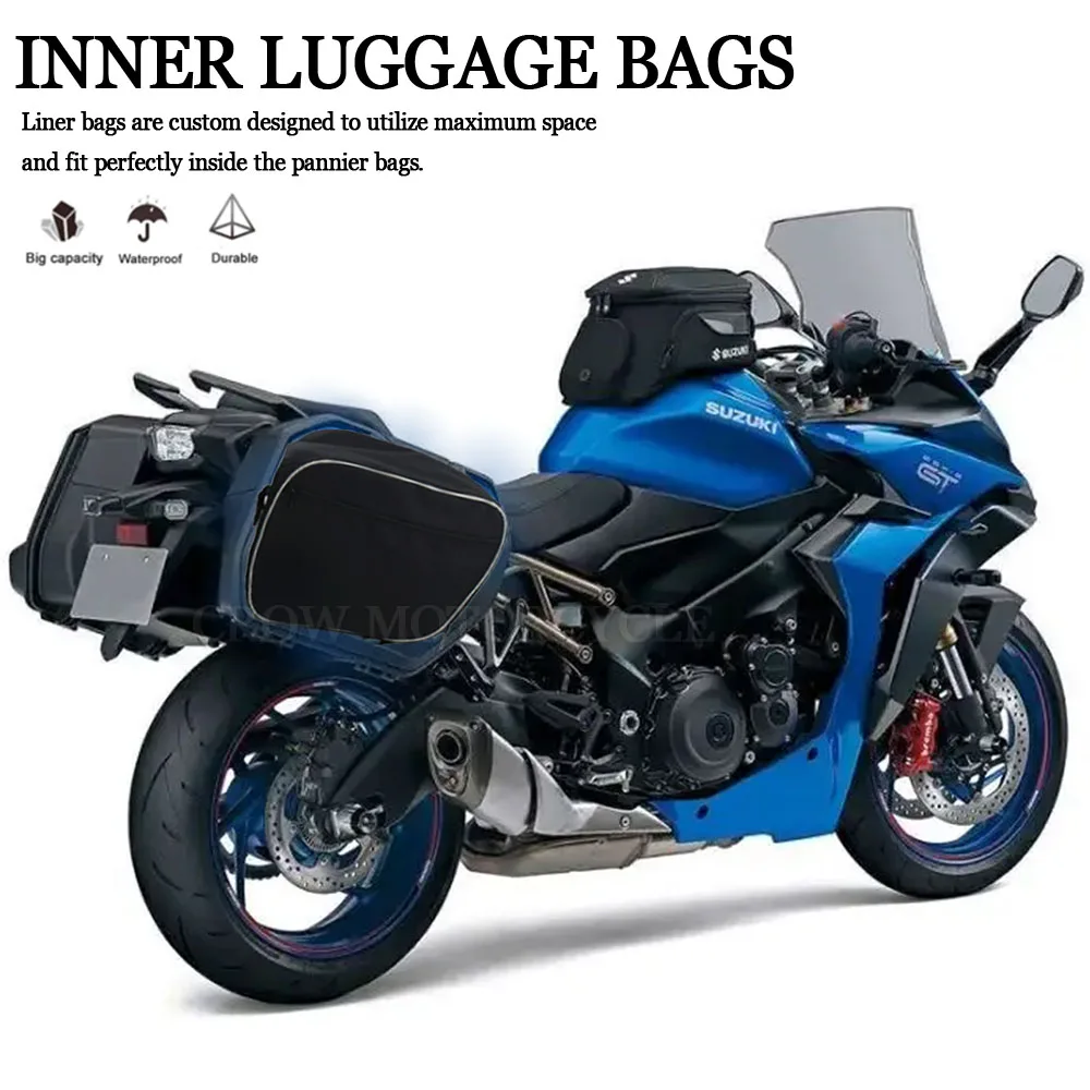 2022 New For Suzuki GSX-S1000GT GSXS1000GT GSX-S S1000 GSXS S 1000 GT S1000GT Motorcycle Liner Inner Luggage Bags 2021 2022