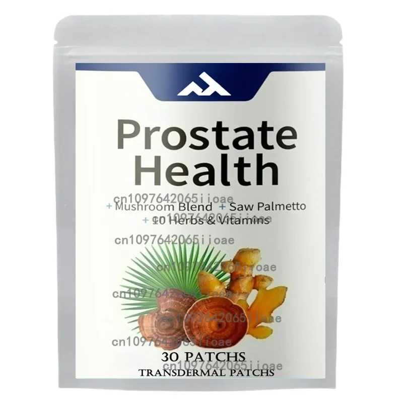 

Hot Sale 30 Patches Saw Palmetto Extract with Ginger Root - Prostate Health Hair Supplement Urinary Health Free Shipping