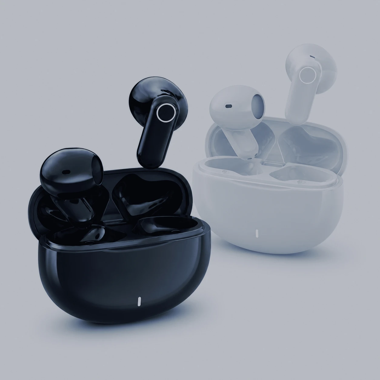 Contact Pickup Mic - New Bluetooth Wireless In-Ear Headphones Mini