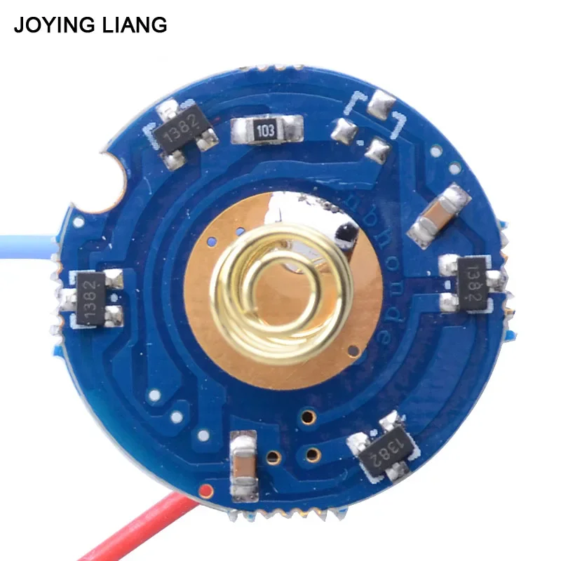 JYL9805 Magnetically Controlled Long Distance Flashlight Drive PCB 3-8V 25mm LED Circuit Board