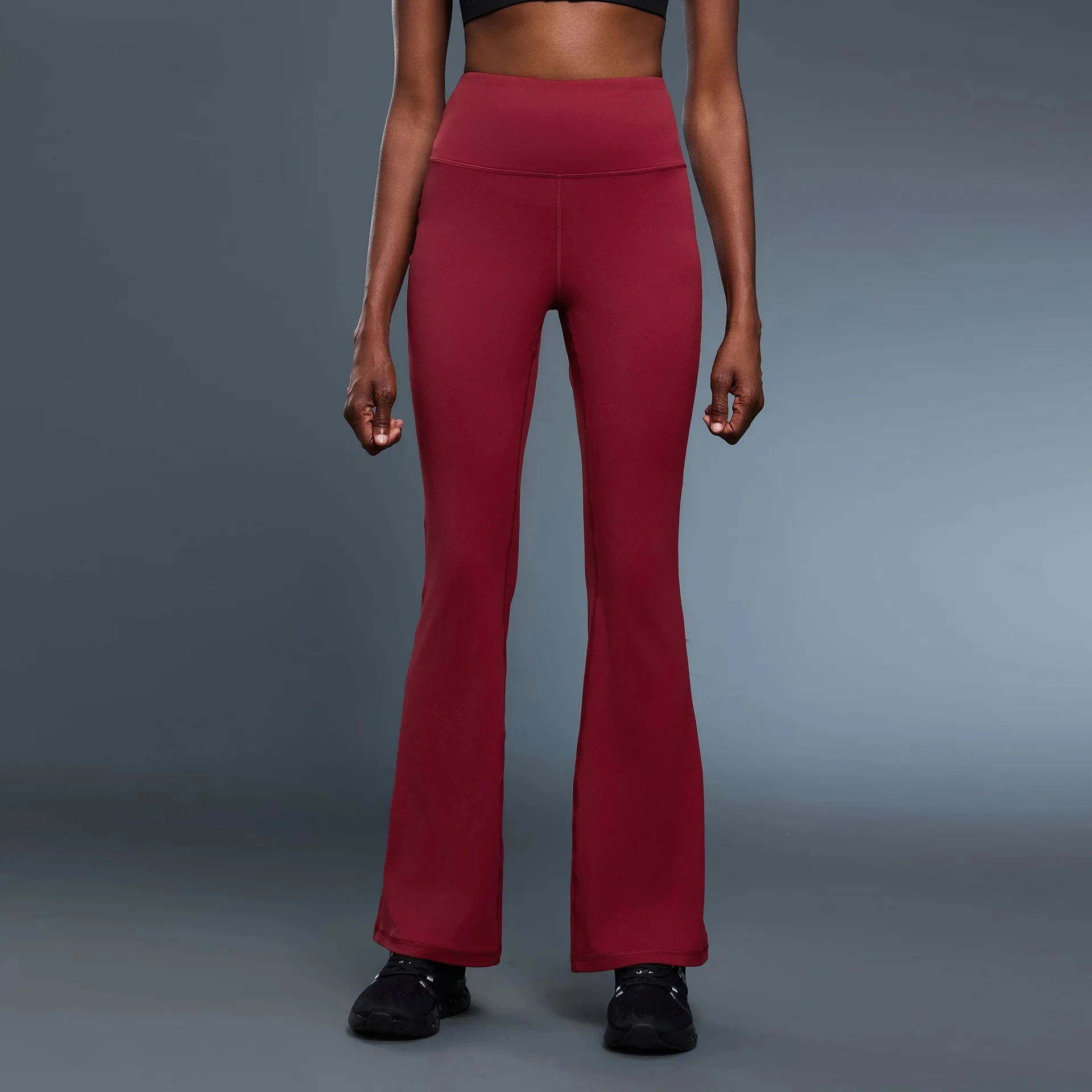 

Высококачественные леггинсы для йоги, тонкие брюки для йоги, широкие брюки с высокой талией, дышащие повседневные спортивные леггинсы для спортзала, женские леггинсы-колокольчики