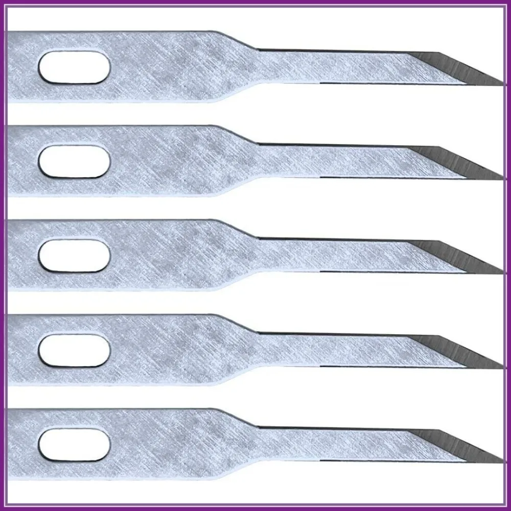 

Precision Micro Chisel Hobby Blades (5/25/100/300/1000 pcs) - SMB #6 for Crafting