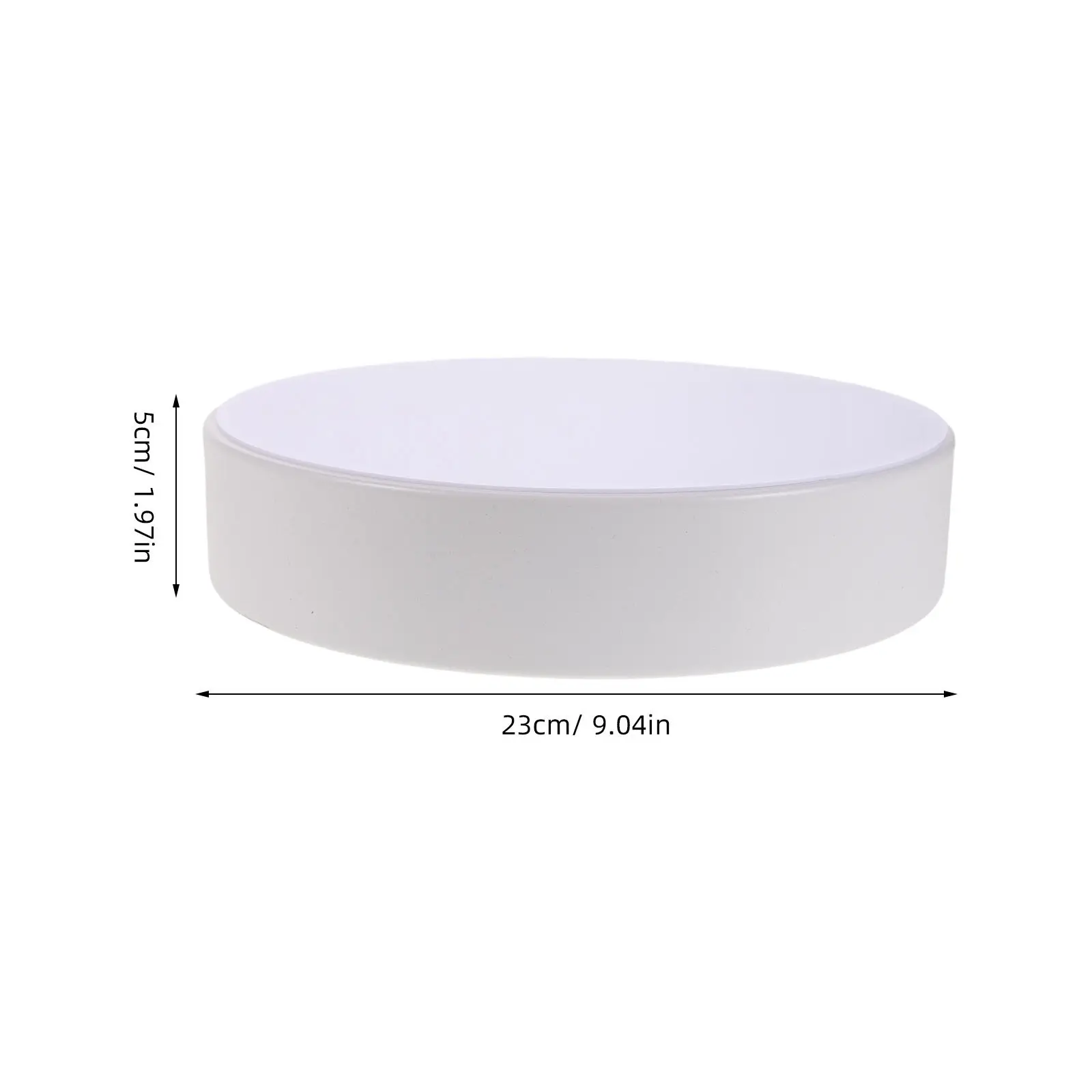 Ceiling Light Cover 9Inch Round Plastic Lamp Shade Flush Mount Replacement Light Fixture for Kitchen Hallway Living Room Modern