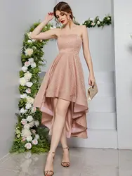 Mgiacy Short back elegant evening gown ball dress Party dress Bridesmaid dress