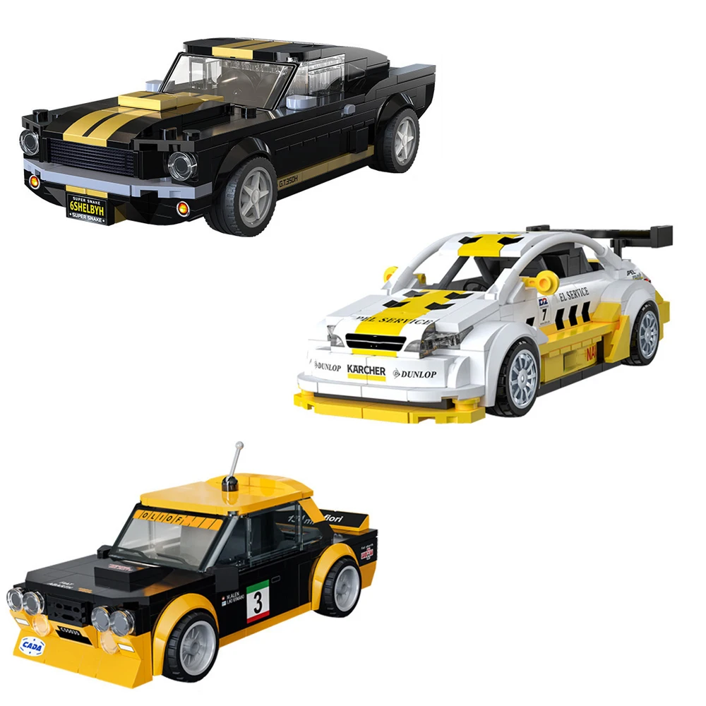 

Скорость 1:24 Масштаб 1:24 Строительный блок Суперспортивный автомобиль GT350H 131 Abarth Astra V8 Купе WRC Гоночный автомобиль Кирпичные игрушки для мальчиков Подарки