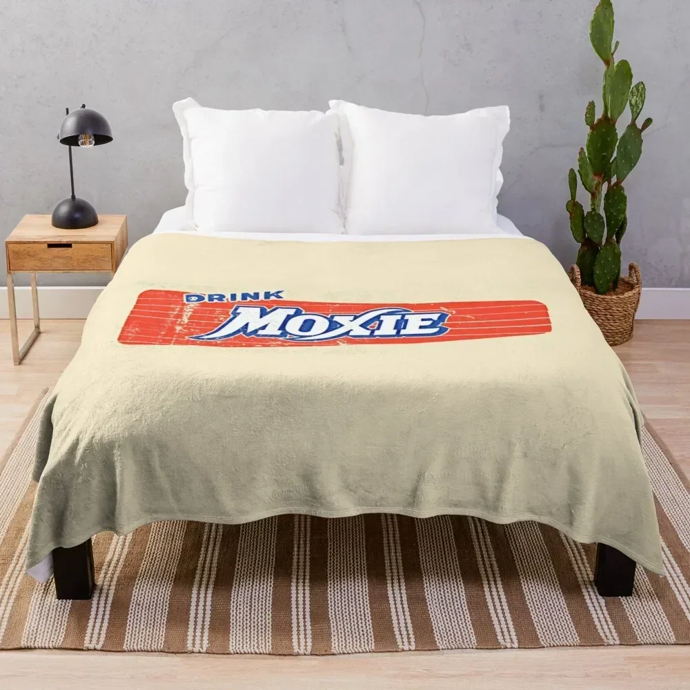 

Drink Moxie Throw Blanket Machine Washable Soft Warm Blanket