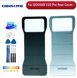 New Original DOOGEE V20 Pro Battery Cover Back Case Glass Cover Plate With Adhesive For DOOGEE V20 Pro Smart Phone