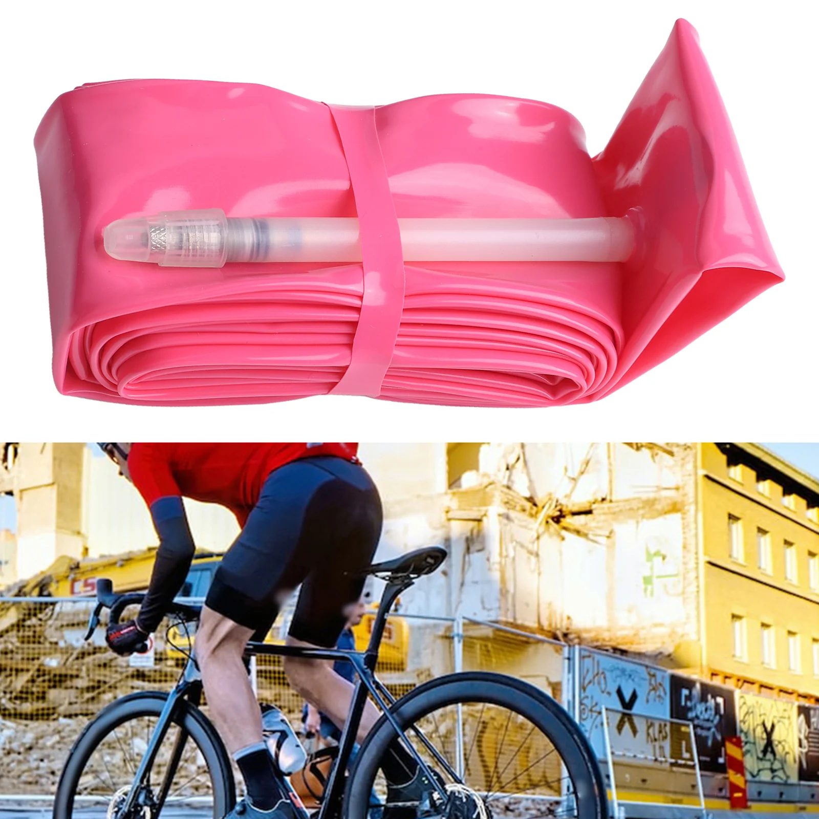 For TPU Bicycle Tubes Made Specifically for For gravel Bikes Weight Only 60g; Provides Stable Tire Pressure During Rides