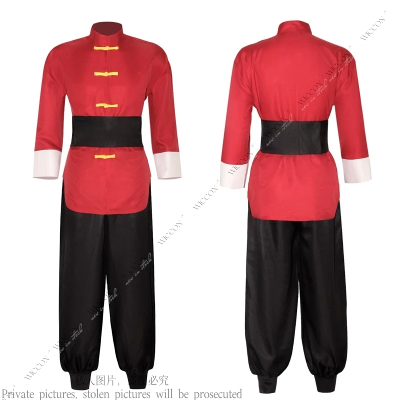 Ranma Saotome Cosplay Costume Ranma ½ Martial Arts Clothing Chinese Style Daily Outfit Unisex Role Play Comic-Con Character