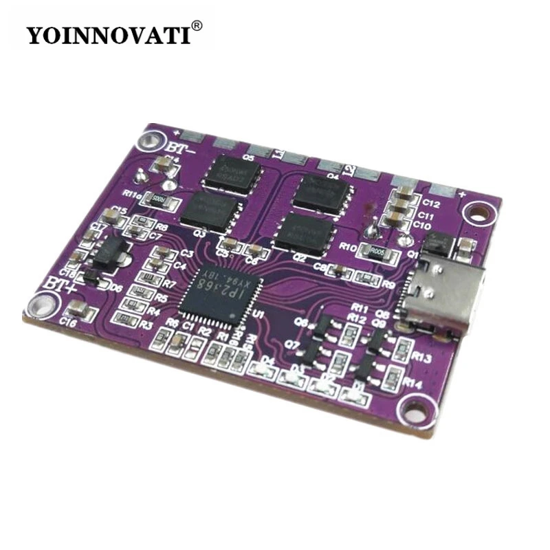 IP2368 Bidirectional 100w Fast Charging Module Buck-Boost Type-c Interface Lithium Battery High-Power Fast Charging Board